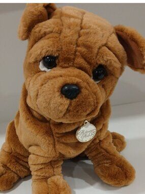 Collectors Choice Shar Pei Bulldog Plush Dog Wrinkles, Like New